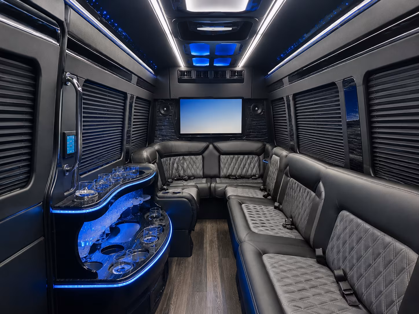 gulfport long distance transportation onboard seating